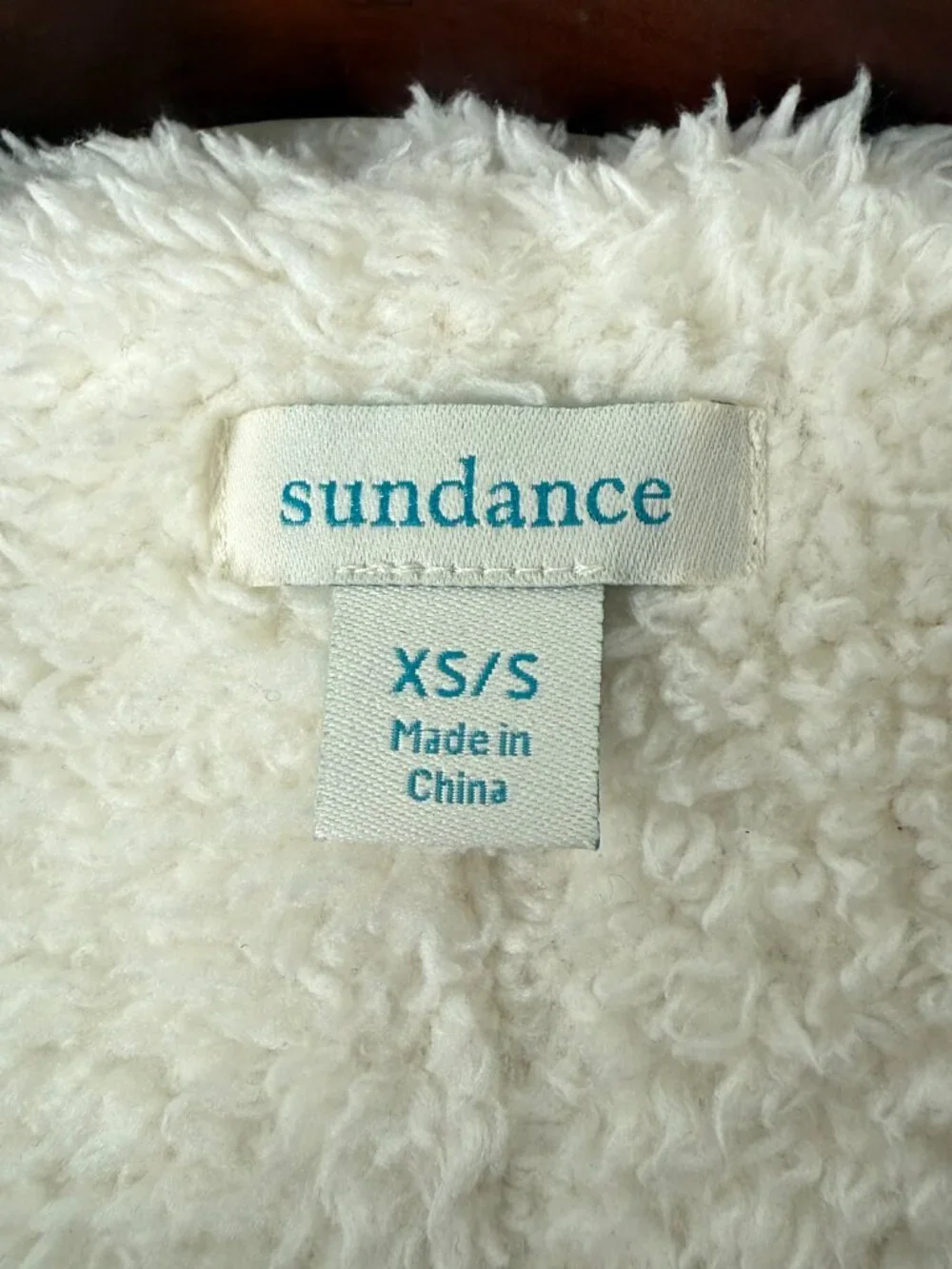 Sundance Linnea Robe Jacket Patchwork Sherpa Lined Boho Multicolor Floral Hooded - Picture 6 of 8